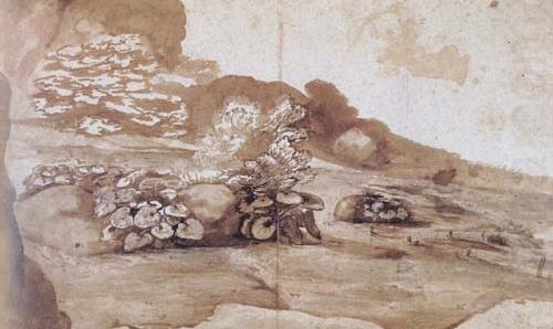 Claude Lorrain A Brook in Subiaco (mk17) china oil painting image